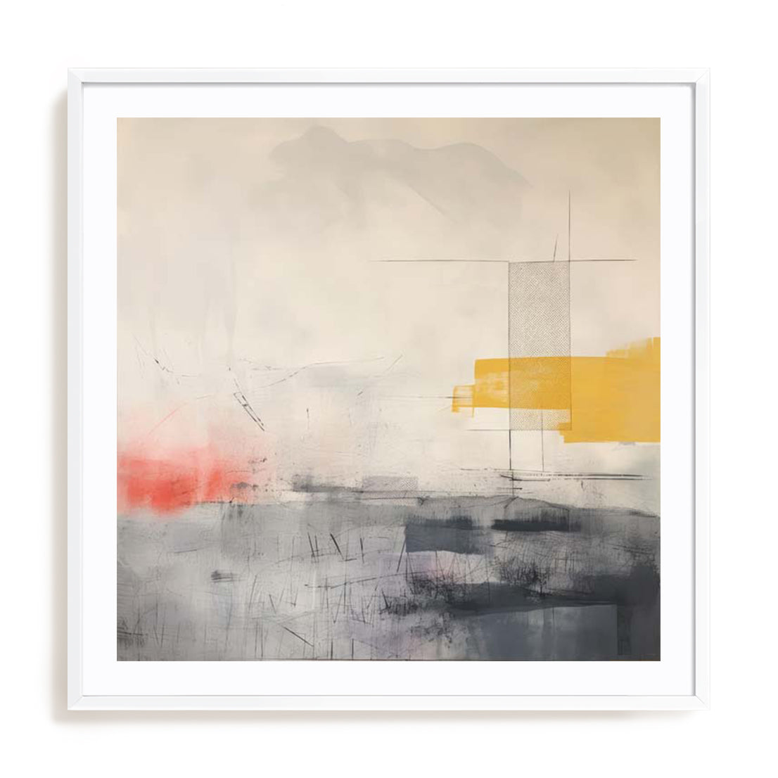 The Melody And Vibes Contemporary Landscape II Wall Art