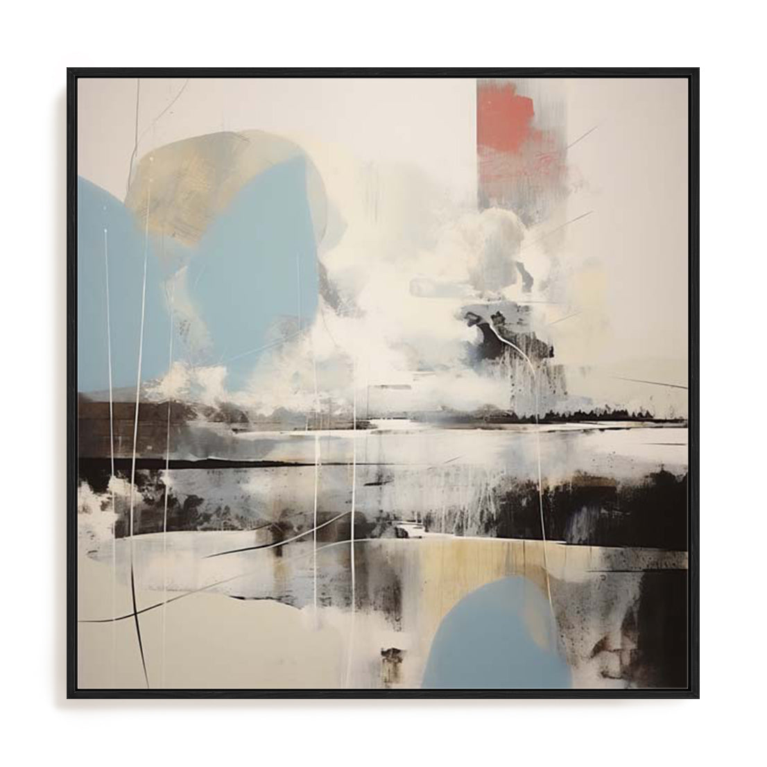 In The Blue Mist II Wall Art