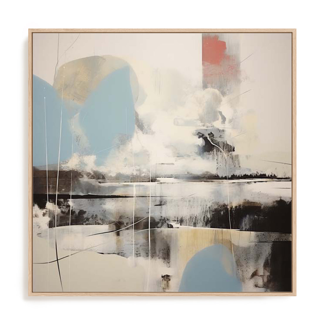 In The Blue Mist II Wall Art
