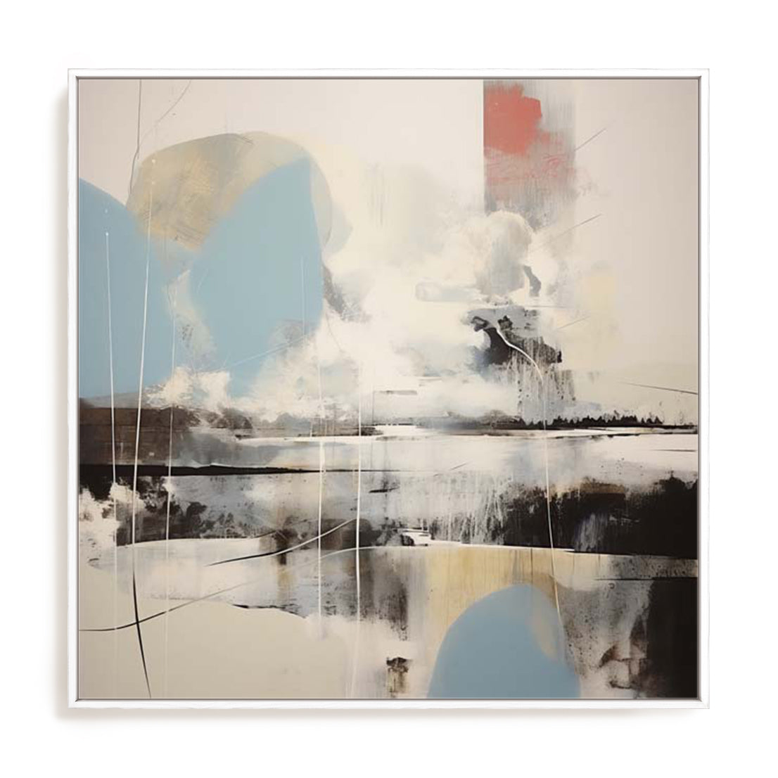 In The Blue Mist II Wall Art