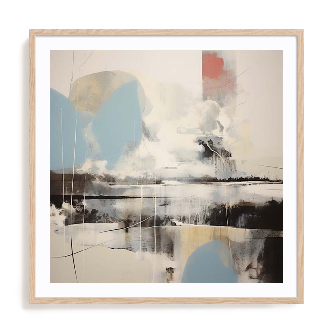 In The Blue Mist II Wall Art