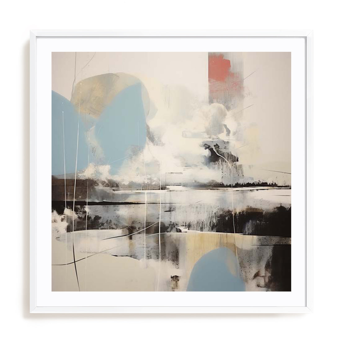 In The Blue Mist II Wall Art