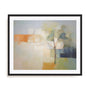 Orange Abstract Forms Wall Art