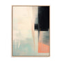 Geometric Pink Muted I Wall Art