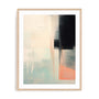 Geometric Pink Muted I Wall Art
