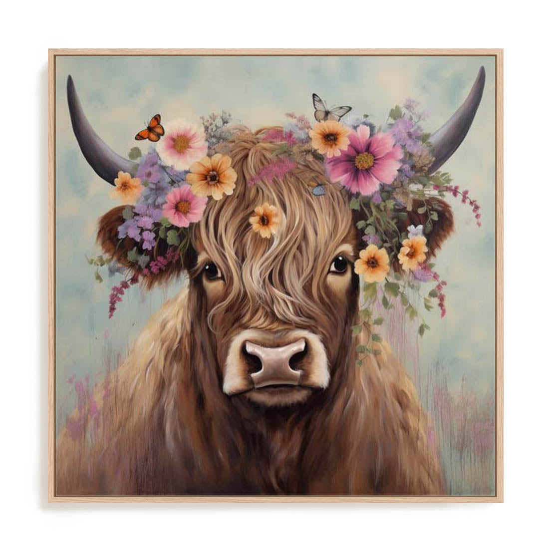 Majestic Moo I Wall Art