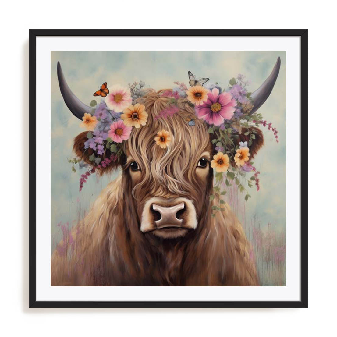 Majestic Moo I Wall Art