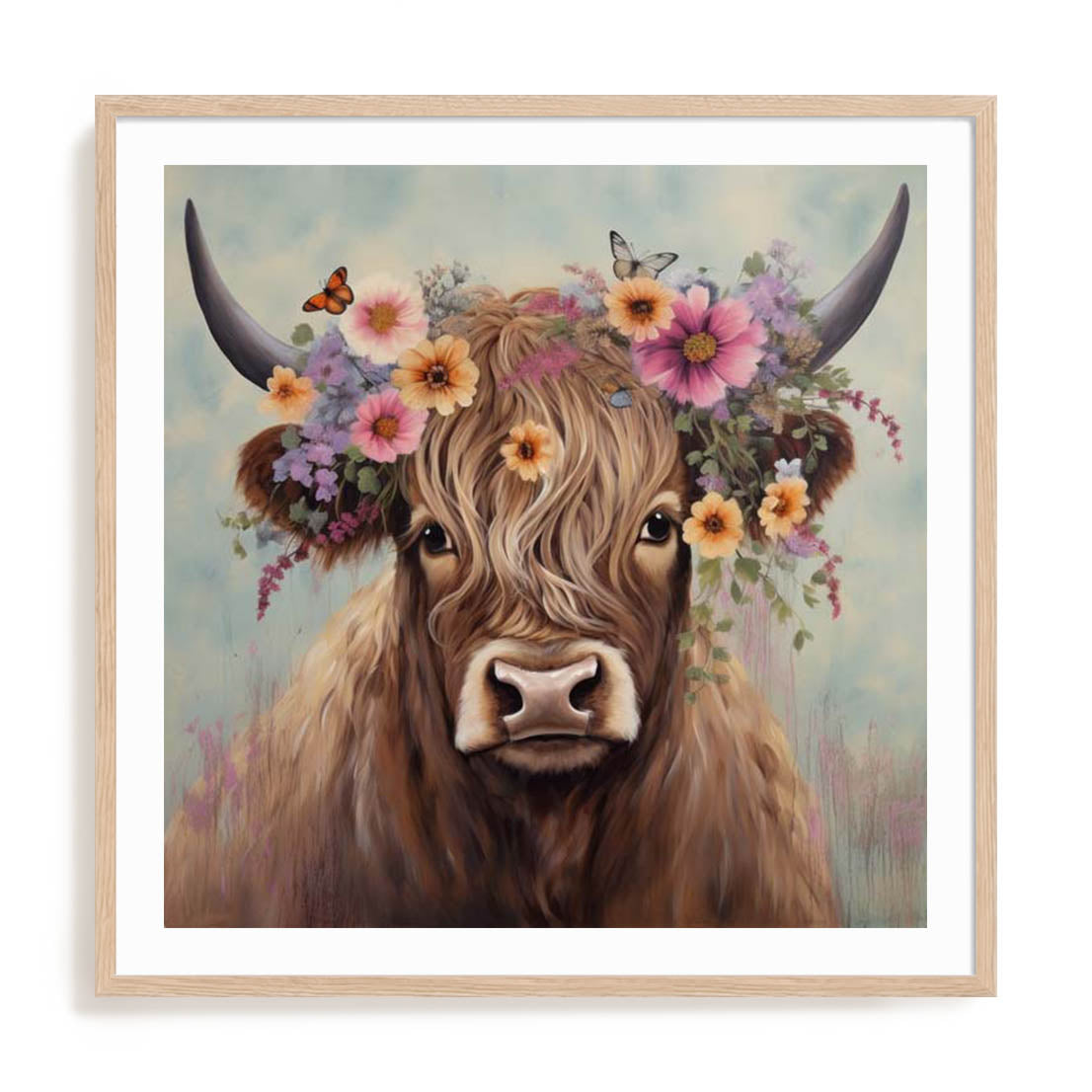 Majestic Moo I Wall Art