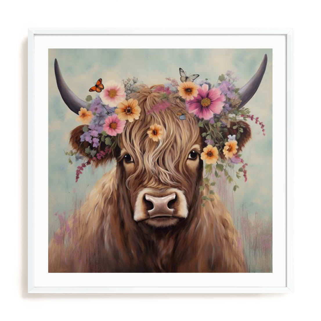 Majestic Moo I Wall Art