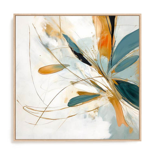 Blossom Abstract Dance I Wall Art