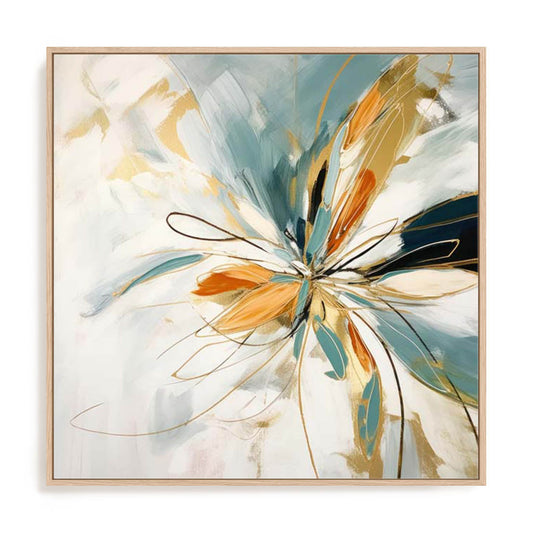 Blossom Abstract Dance II Wall Art