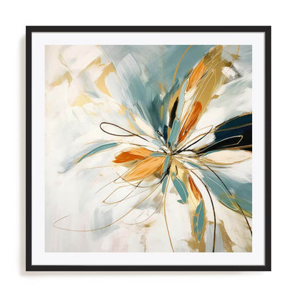 Blossom Abstract Dance II Wall Art