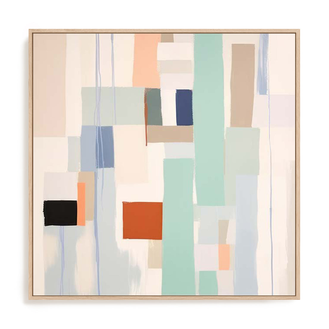 Blue Abstract Visionaries II Wall Art