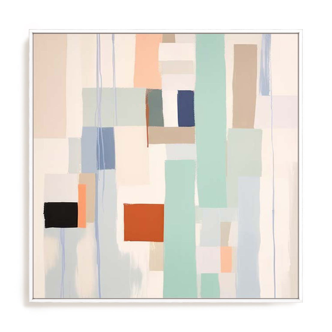 Blue Abstract Visionaries II Wall Art