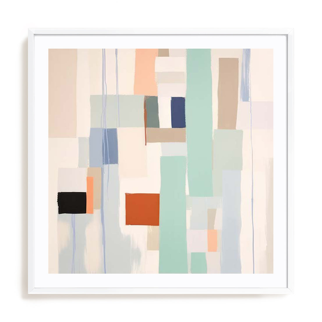Blue Abstract Visionaries II Wall Art