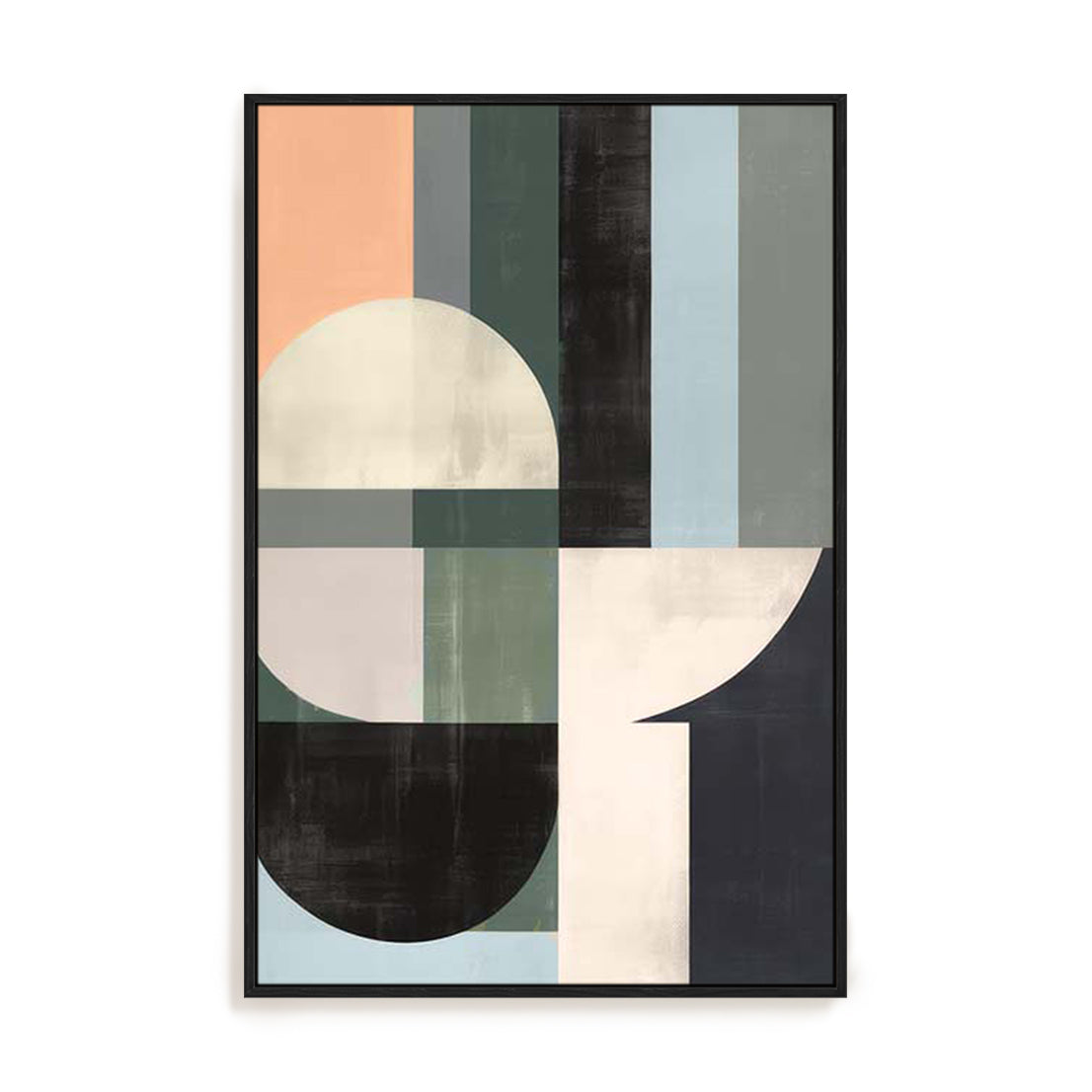 Sage Green Midcentury Magic II Wall Art