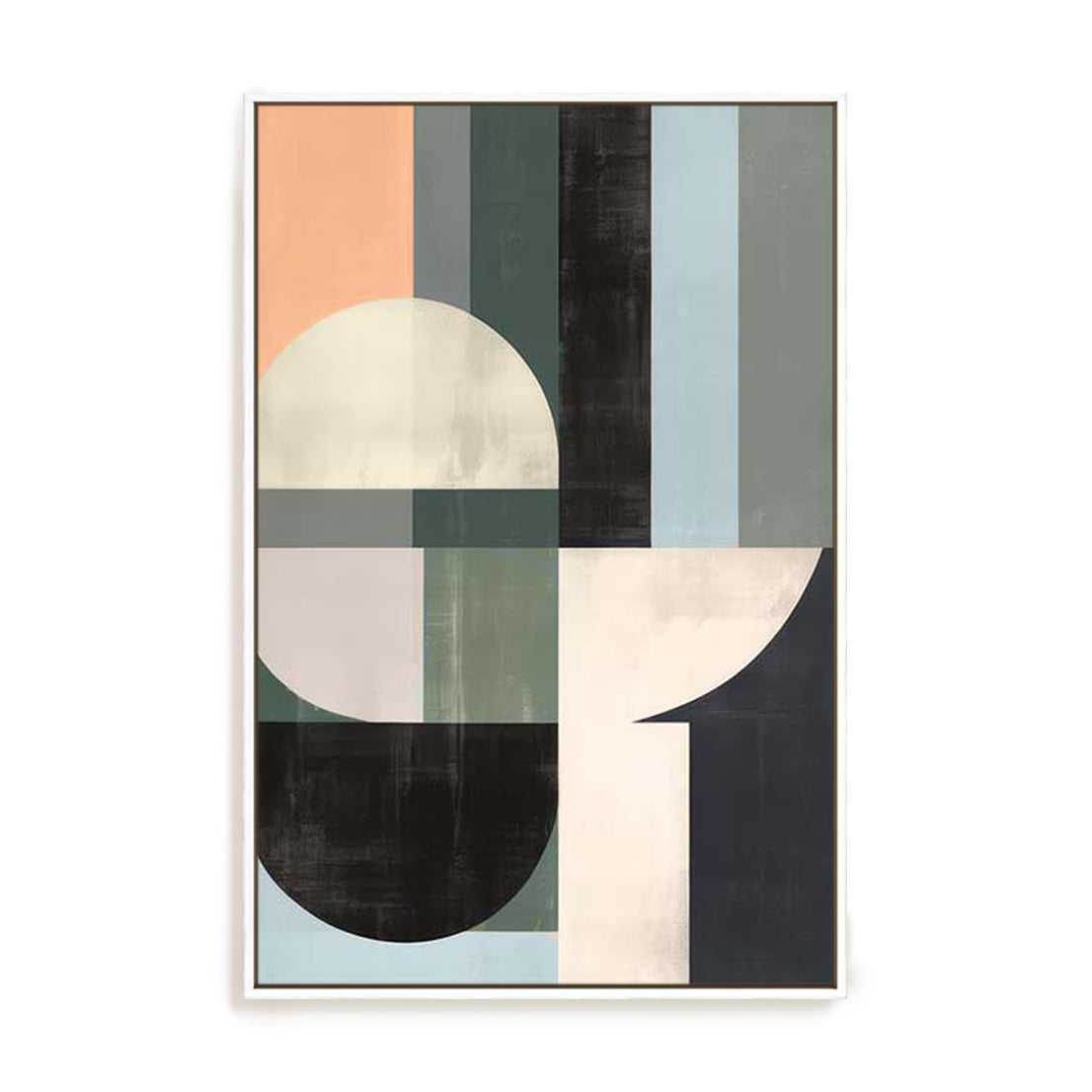 Sage Green Midcentury Magic II Wall Art