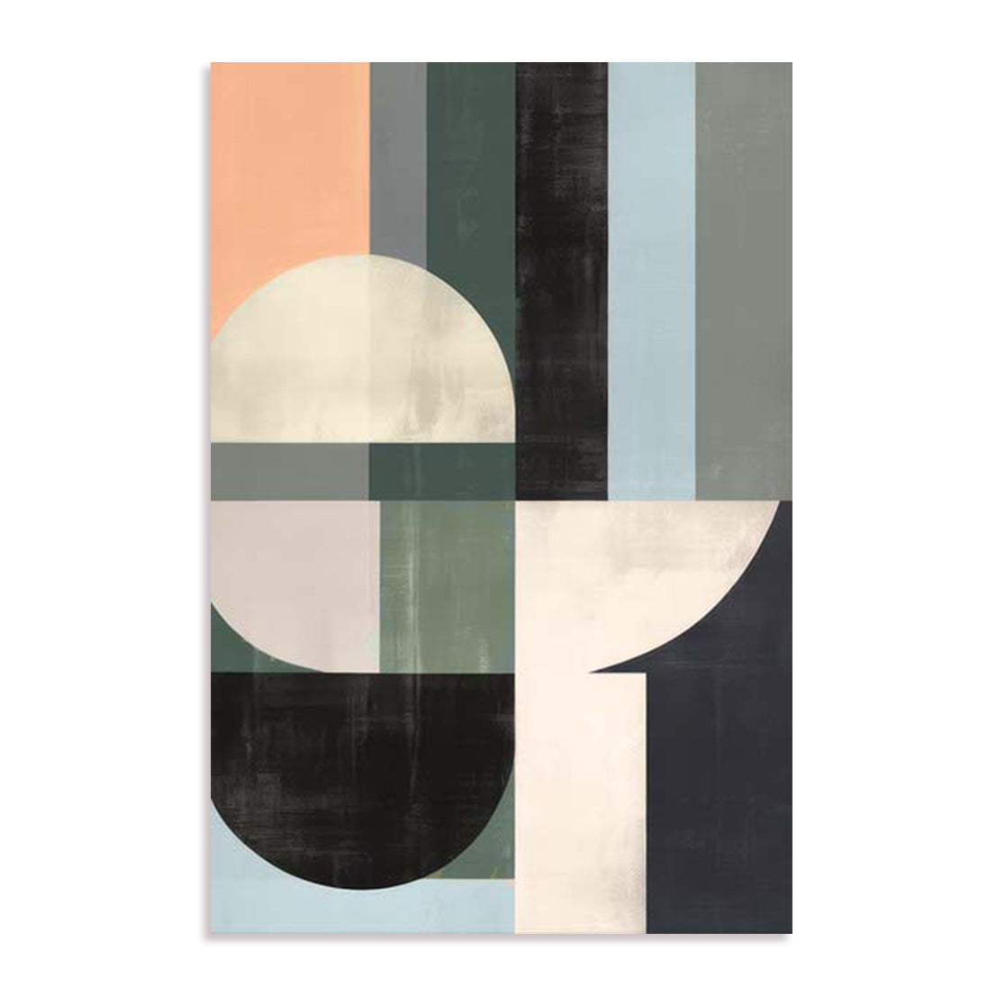 Sage Green Midcentury Magic II Wall Art