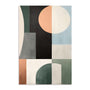 Sage Green Midcentury Magic III Wall Art