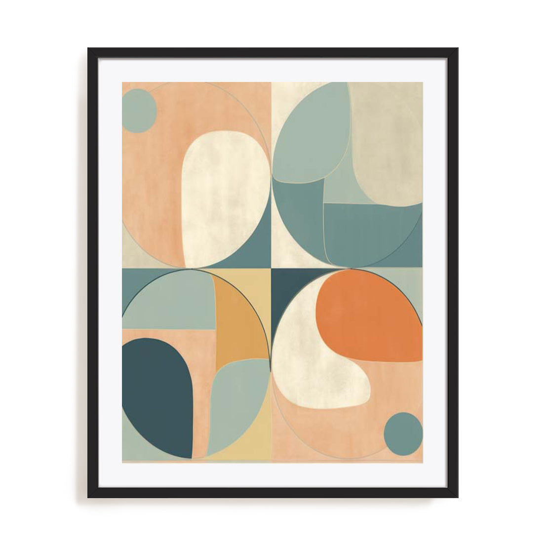 Shapes In Concert Wall Art