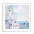 Lighthouse Serene Wall Art #oran_white-white-border