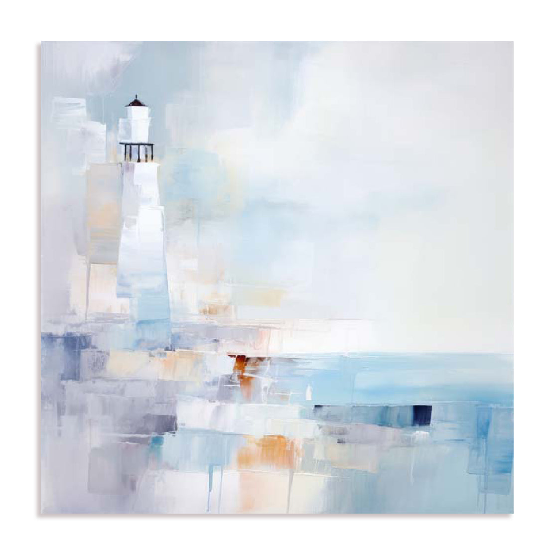 Lighthouse Serene Wall Art