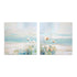 Blue Abstracted Waters I and II Wall Art