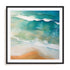 Calming Waves Wall Art #oran_black-white-border