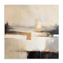 Unframed Stretched Canvas Or Print Only - Neutral Monochrome Formscape I Abstract Art