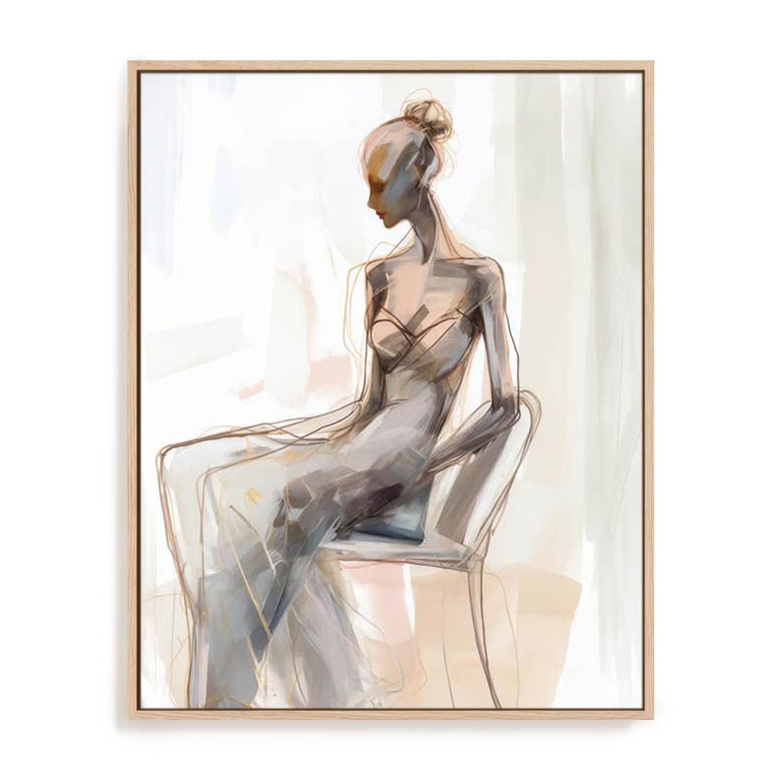 Sensual Silhouette I Wall Art