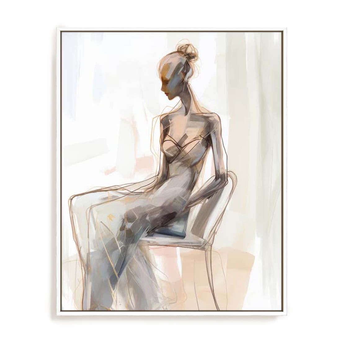 Sensual Silhouette I Wall Art