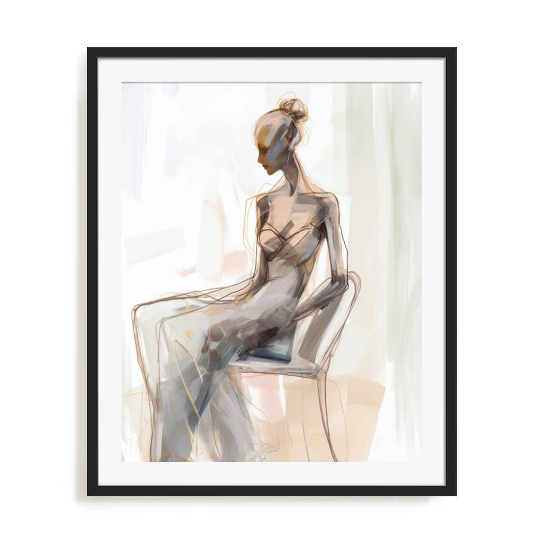 Sensual Silhouette I Wall Art
