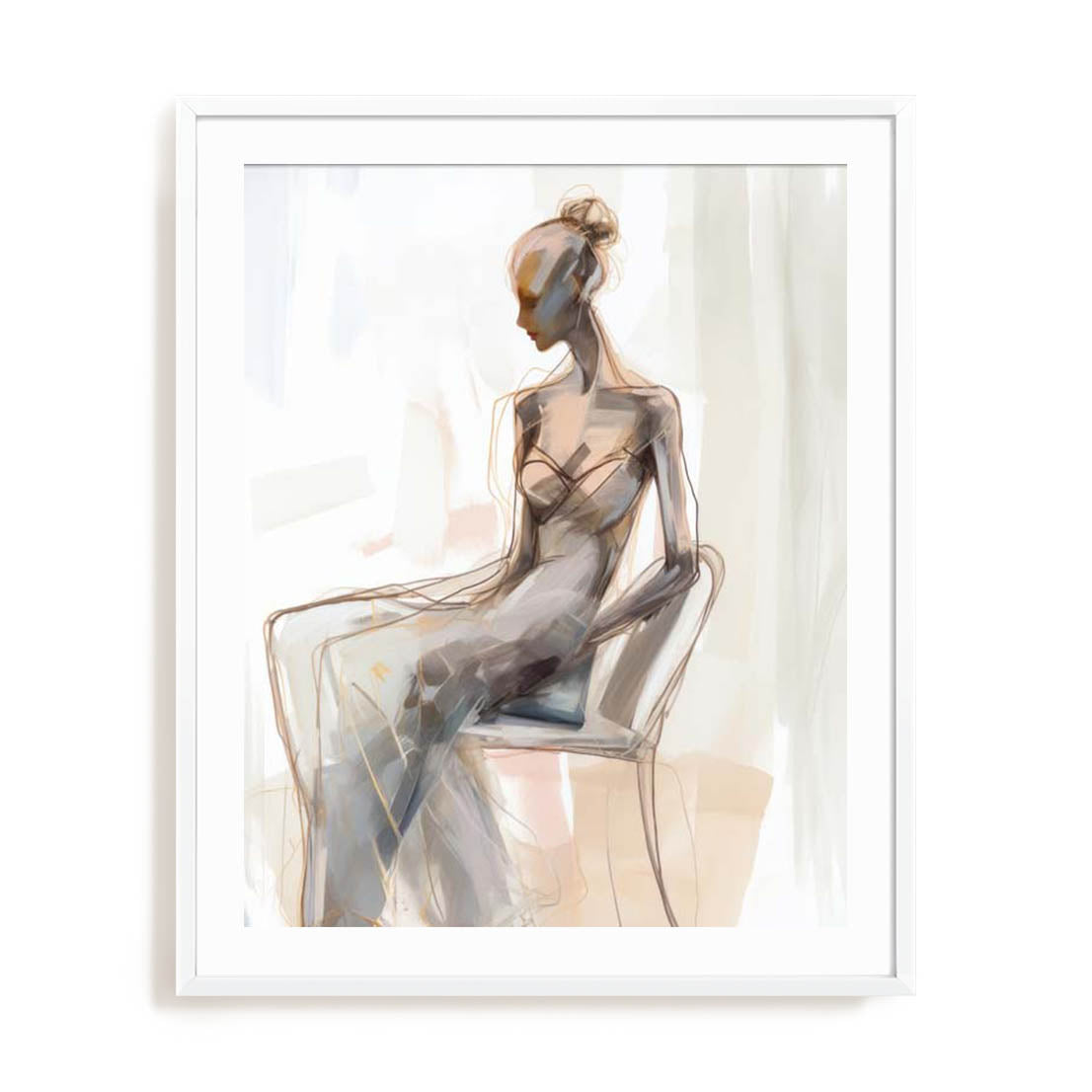 Sensual Silhouette I Wall Art