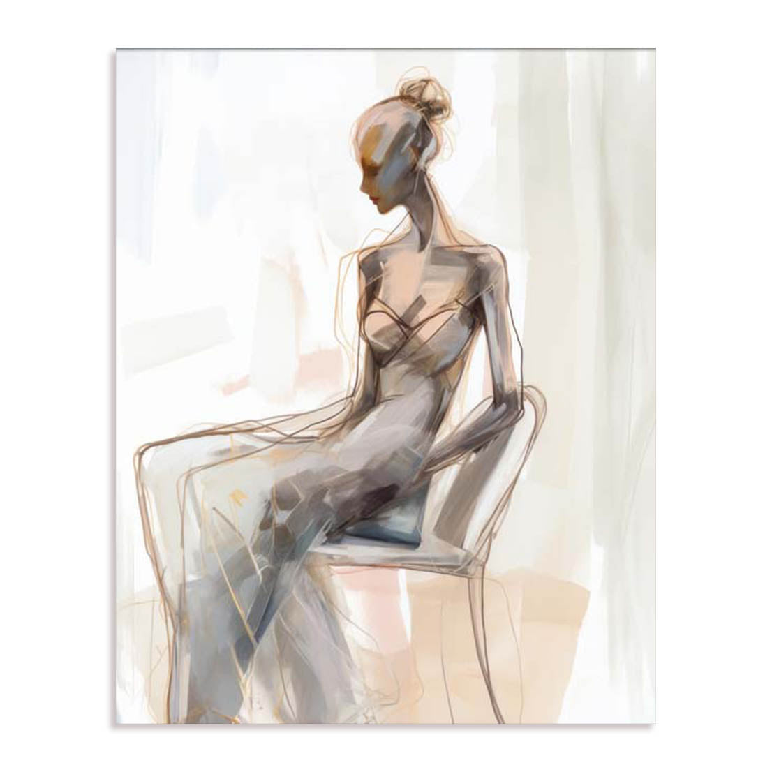 Sensual Silhouette I Wall Art