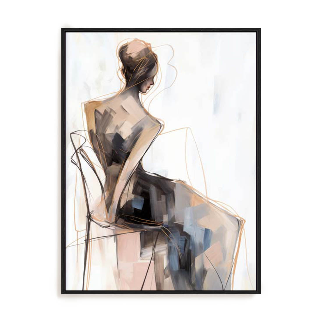 Sensual Silhouette II Wall Art