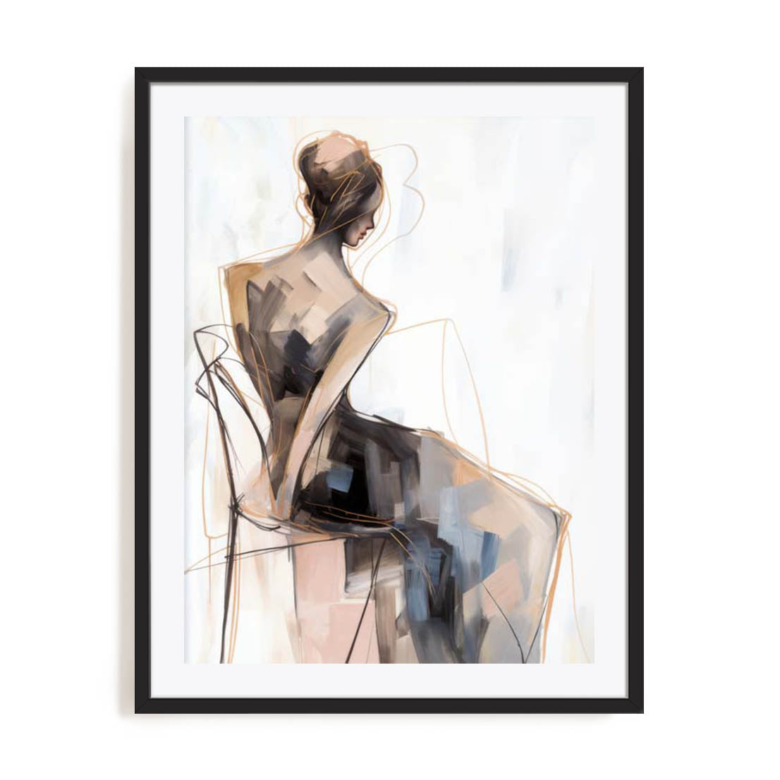 Sensual Silhouette II Wall Art