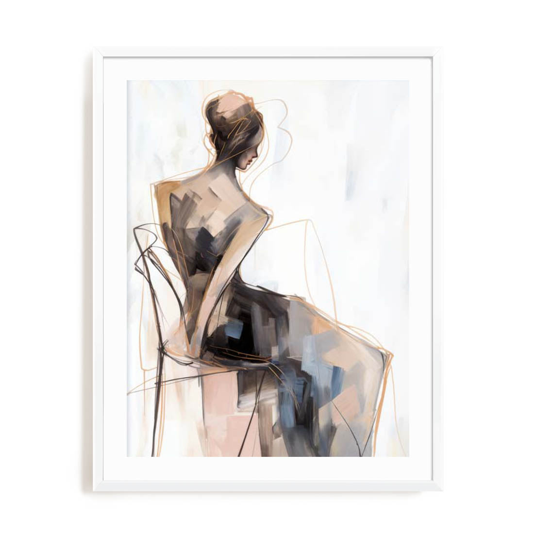 Sensual Silhouette II Wall Art