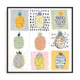 Nine Pineapples Wall Art