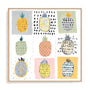 Nine Pineapples Wall Art