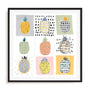 Nine Pineapples Wall Art