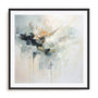 Wall Art Print Poster In Black Frame - Green Abstraction Ii Botanical Art