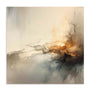 Unframed Stretched Canvas Or Print Only - Liquid Gold Infusion Iii Abstract Art