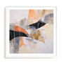 Wall Art Print Poster In White Frame - Rhythms Of Abstract I Abstract Art