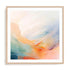 Wall Art Print Poster In Natural Oak Frame - Abstract Colorfields Ii Abstract Art