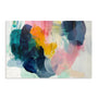 Unframed Stretched Canvas Or Print Only - Radiant Colorburst Adventure I Abstract Art
