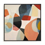 Wall Art Stretched Canvas In Black Frame - Abstract Visionaries Abstract Art