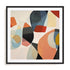 Wall Art Print Poster In Black Frame - Abstract Visionaries Abstract Art