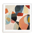 Wall Art Print Poster In White Frame - Abstract Visionaries Abstract Art