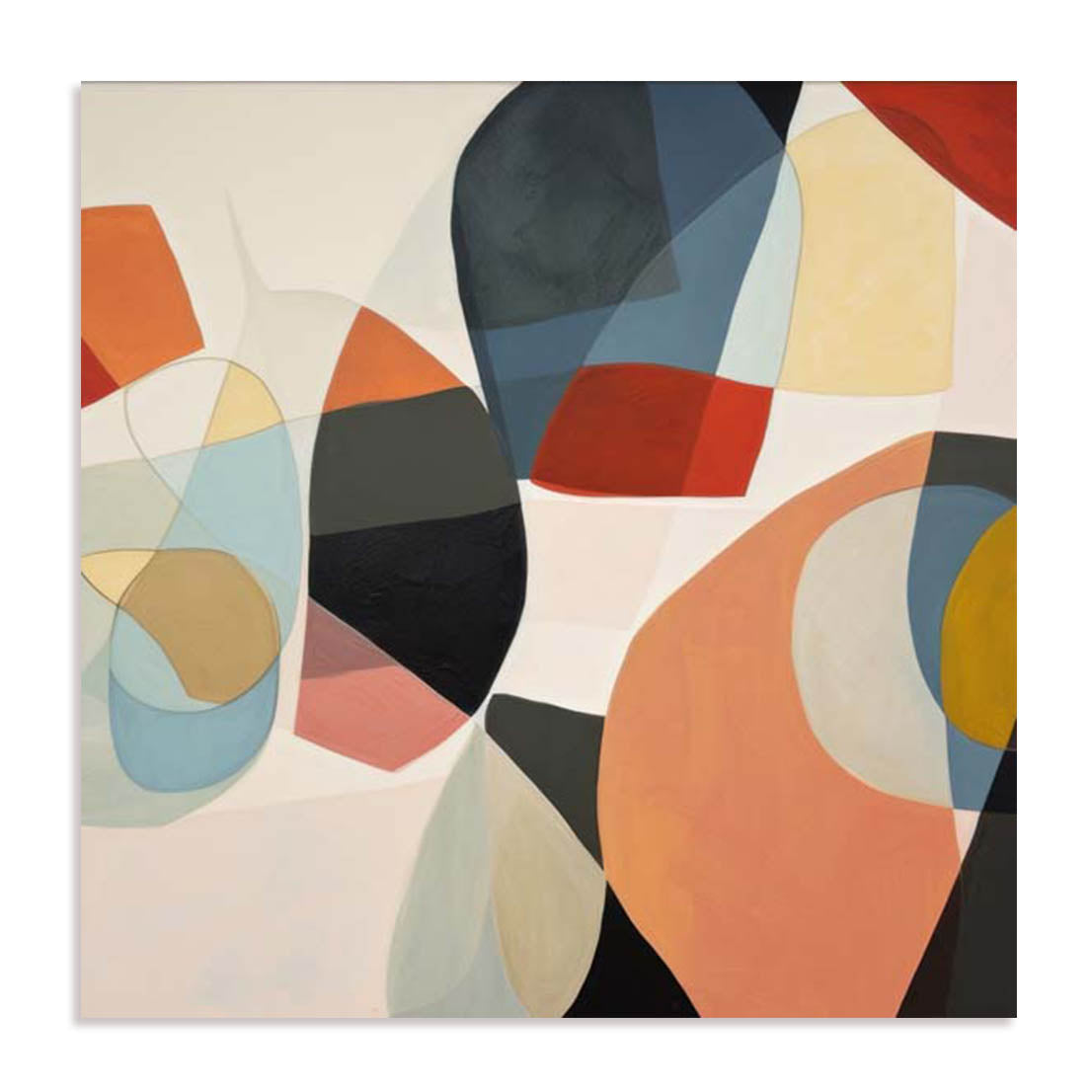 Unframed Stretched Canvas Or Print Only - Abstract Visionaries Abstract Art