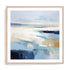 Blue Reflections Wall Art #oran_natural-white-border